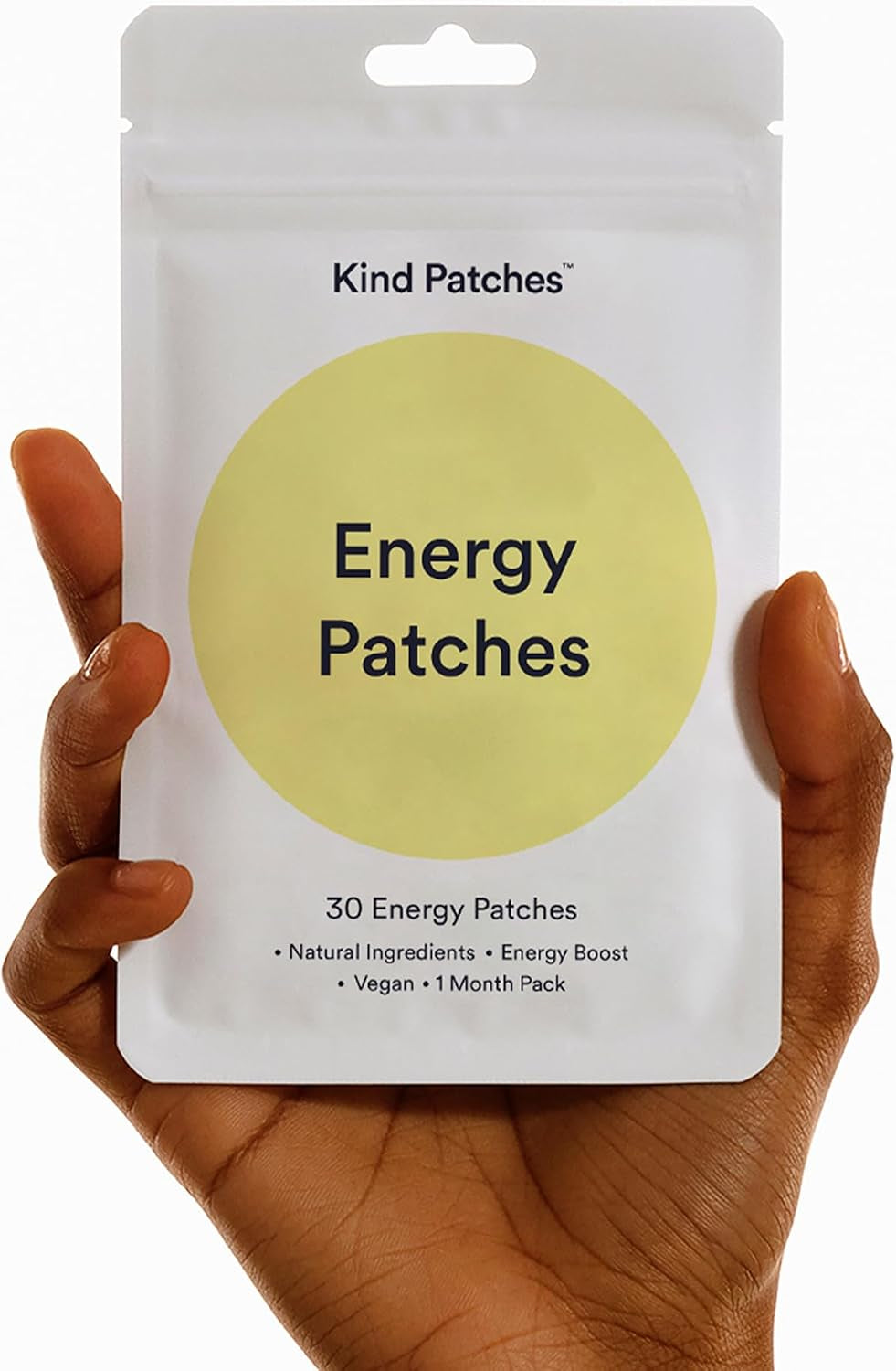 Energy Patches - Vegan, Latex Free - 30 Count