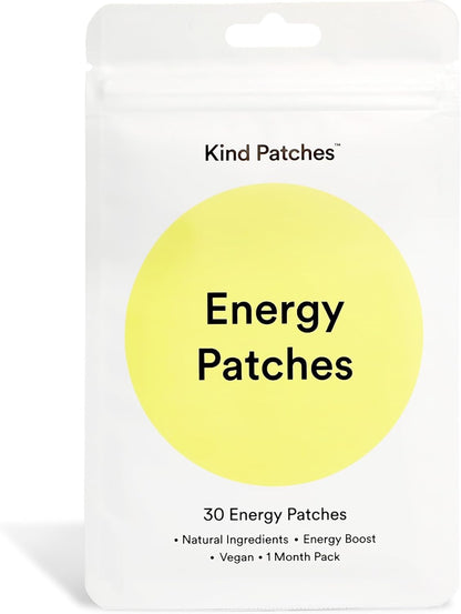 Energy Patches - Vegan, Latex Free - 30 Count