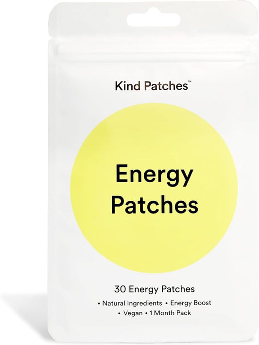Energy Patches - Vegan, Latex Free - 30 Count